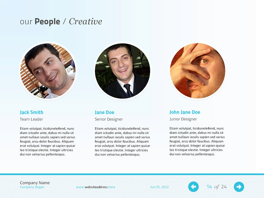 powerpoint agency / personal presentation templatechedafontana powerpoint agency / personal presentation templatechedafontana, Presentation templates