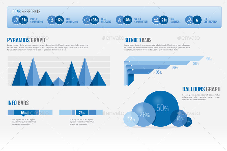 Infographic MEGA KIT, Infographics | GraphicRiver