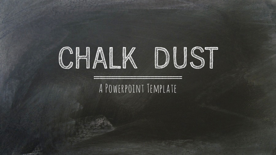 Chalk Dust Powerpoint Presentation Template By 83munkis Graphicriver