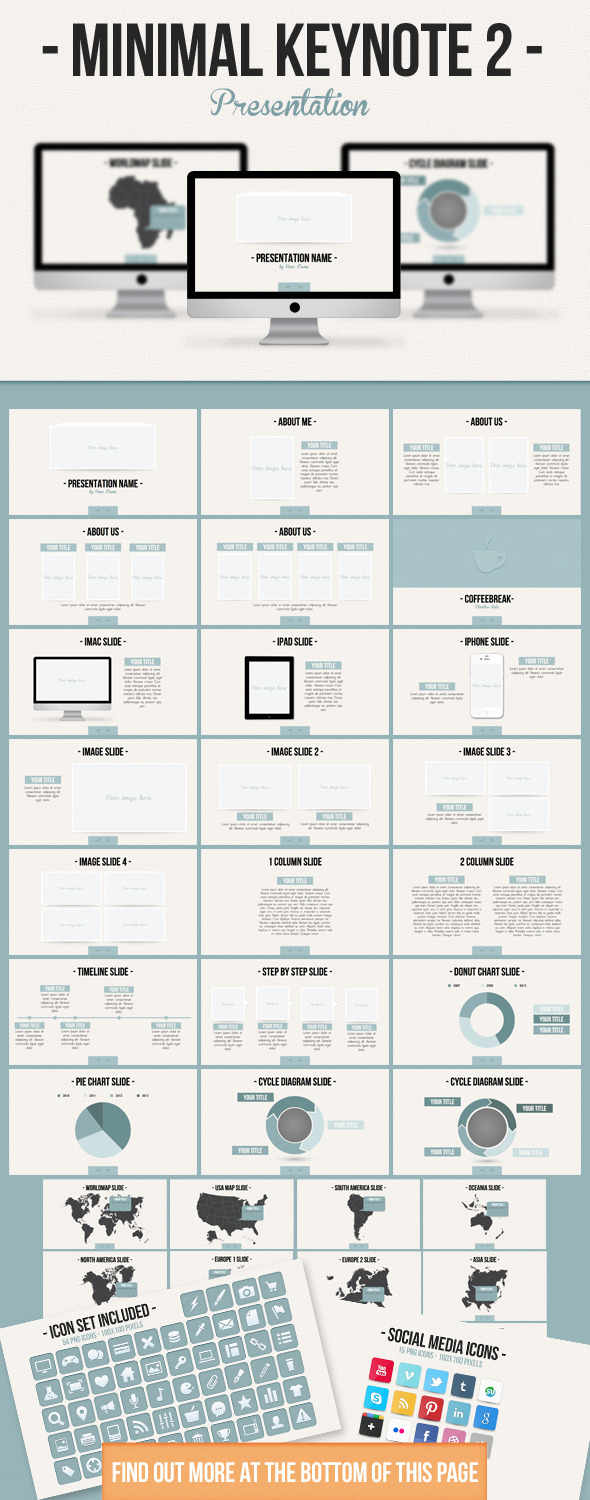 Minimal Keynote 2 - Keynote Templates Presentation Templates