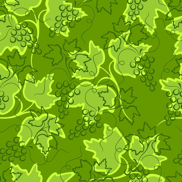 Grape Seamless Background. - Nature Textures / Fills / Patterns