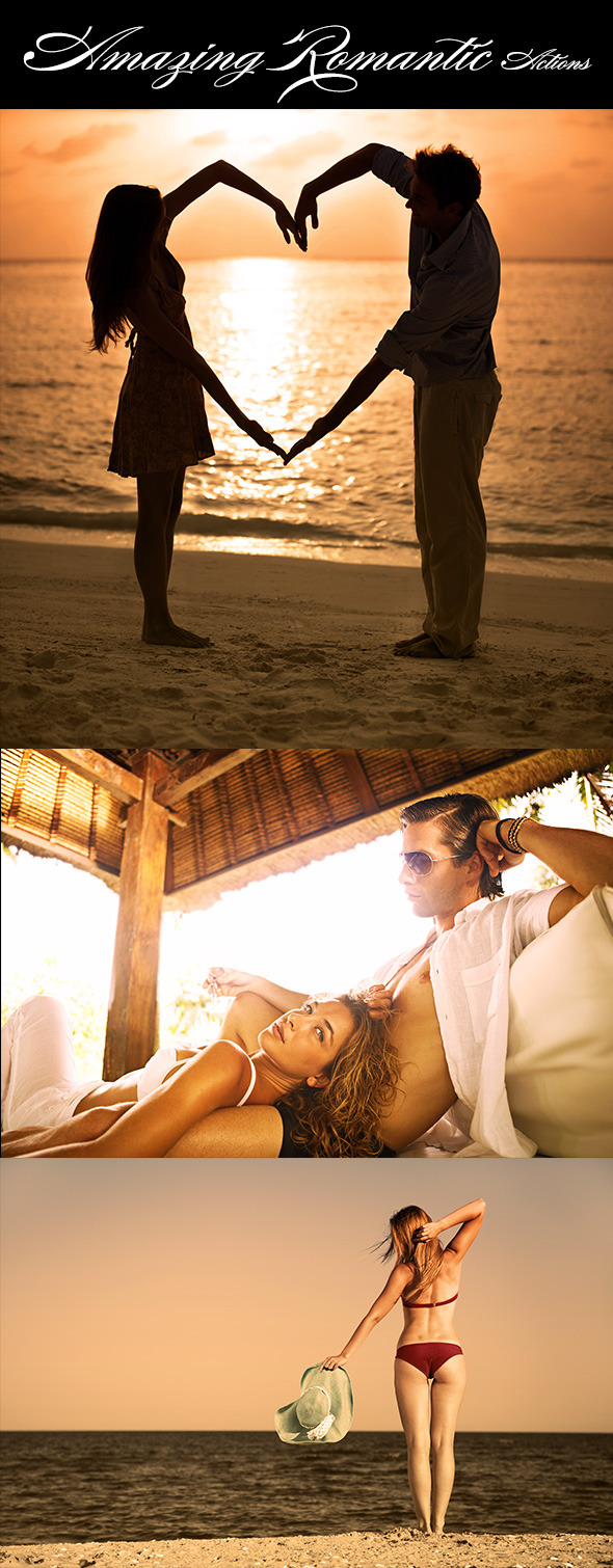Amazing Romantic Actions - Photo Effects Actions