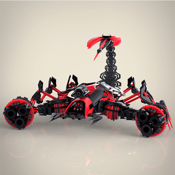 Robotic Scorpio - 3Docean 8793094