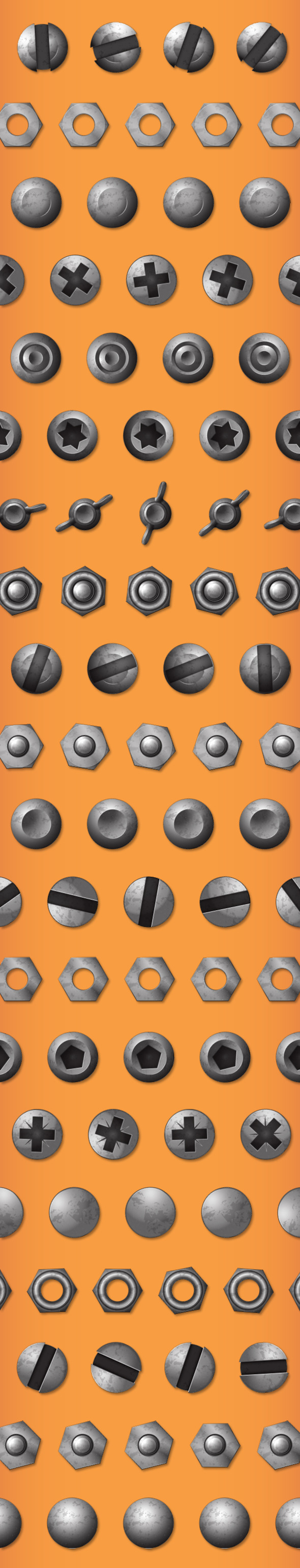 Rivet, Screw, Bolt, Nut and Nail Brushes - Miscellaneous Brushes