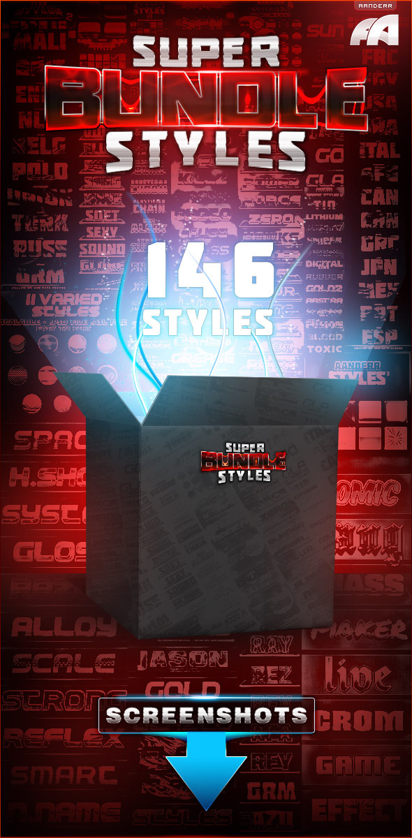 Super Bundle Styles - Text Effects Styles
