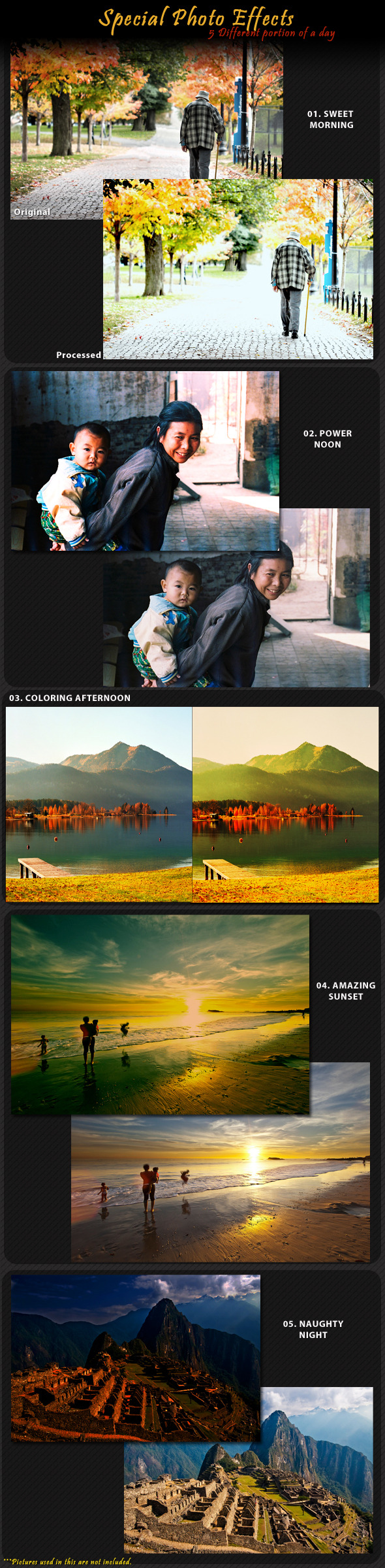 Special Day Photo Effects - Photo Effects Actions