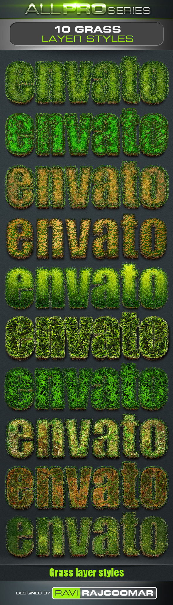 Grass Text Styles - Text Effects Styles