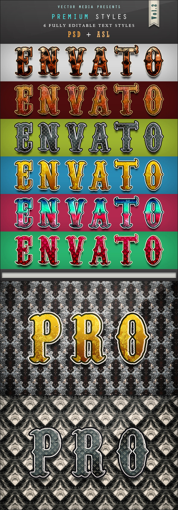 Premium Text Styles - Vol.2 - Text Effects Styles