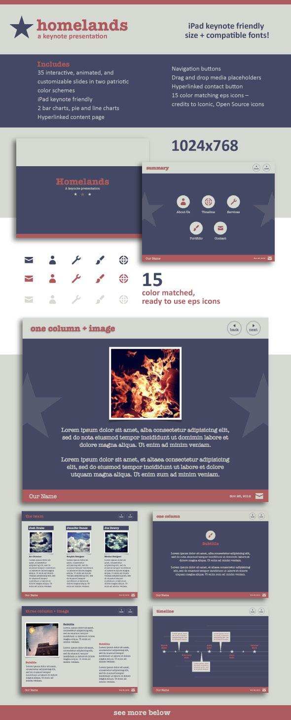 Homelands Keynote Presentation - Keynote Templates Presentation Templates