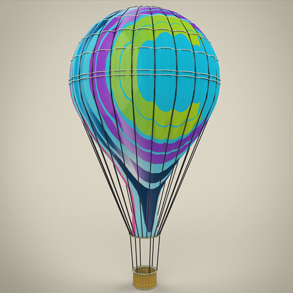 Hot Air Balloon - 3Docean 8793394
