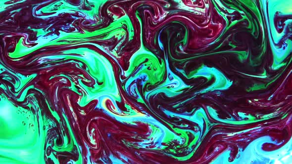 Abstract Colorful Ink Movements Spreads On Water Texture 87 alt