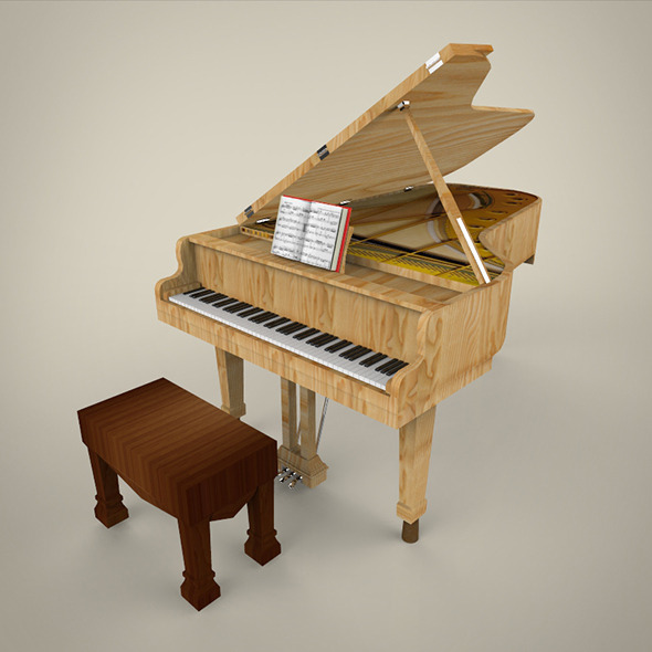 Piano - 3Docean 8793535