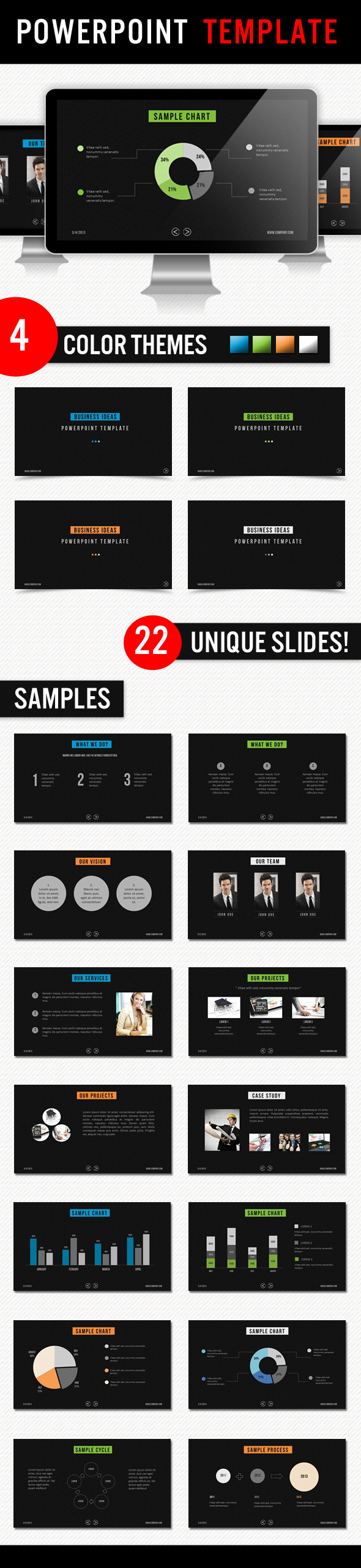 Business Ideas Powerpoint Template - Business PowerPoint Templates
