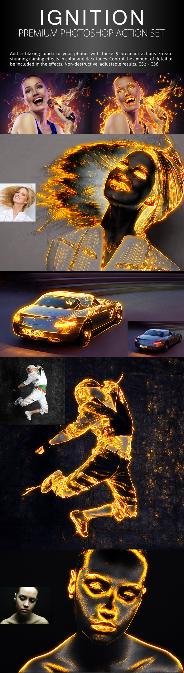 Ignition - Premium Photoshop Action Set - Photo Effects Actions