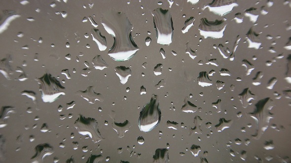 Raindrops on the Window Glass 2