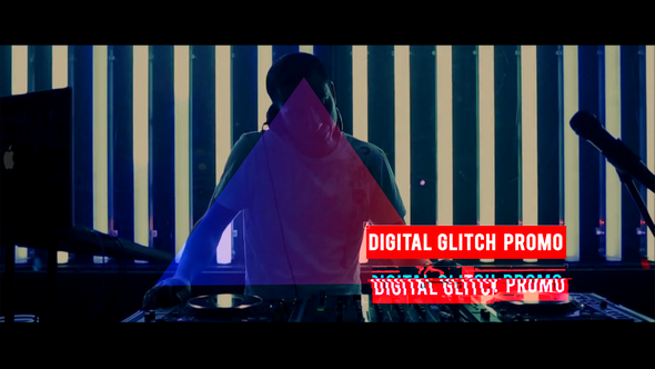 Digital Glitch Promo - VideoHive 8796276