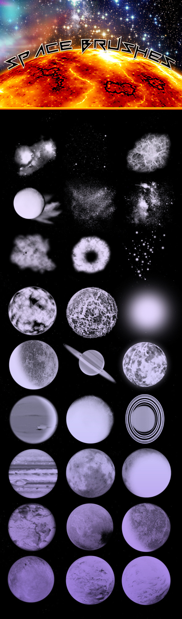 Space Brushes - Miscellaneous Brushes