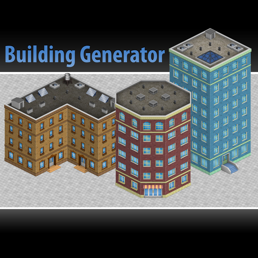 Building Generator by CGtemplator | GraphicRiver