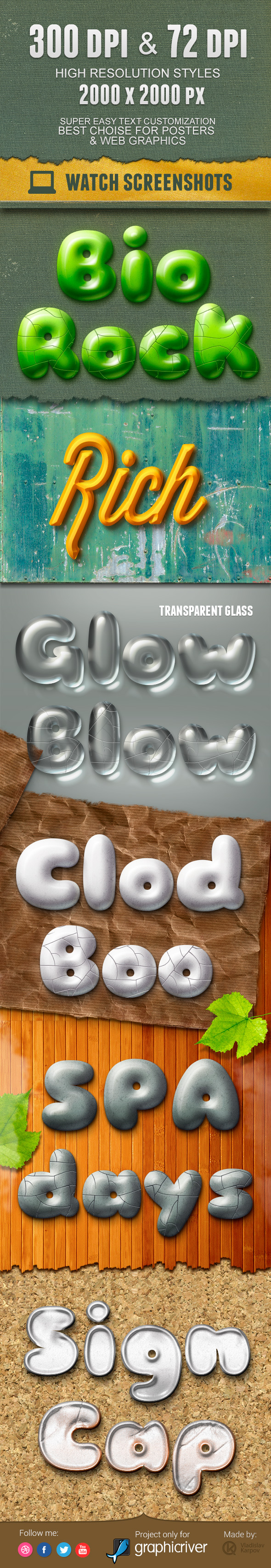 Bio Styles - Text Effects Styles