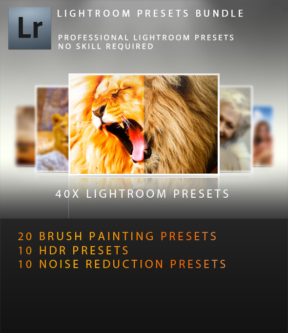 40x Premium Lightroom Presets Bundle - Lightroom Presets Add-ons
