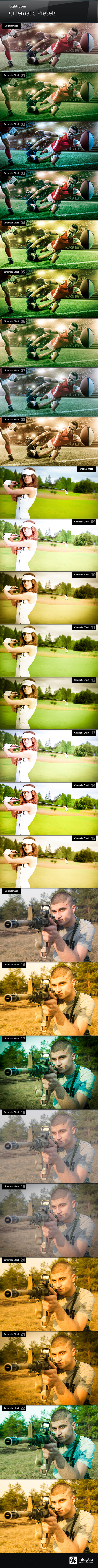 Cinematic Looks Presets for Lightroom - Cinematic Lightroom Presets