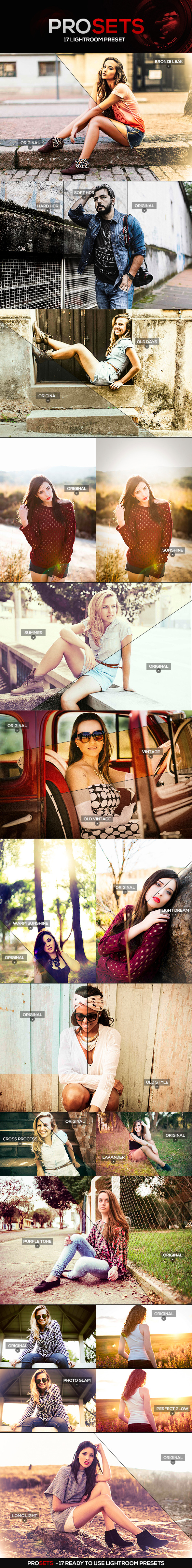 PROSETS Lightroom Presets - Vintage Lightroom Presets