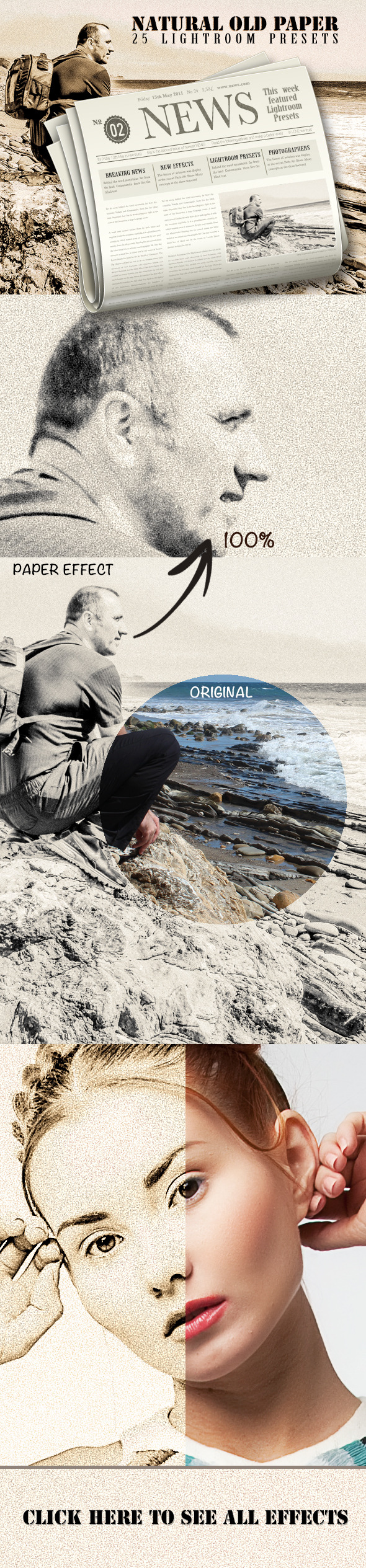 Natural Old Paper (Lightroom Presets) - Vintage Lightroom Presets