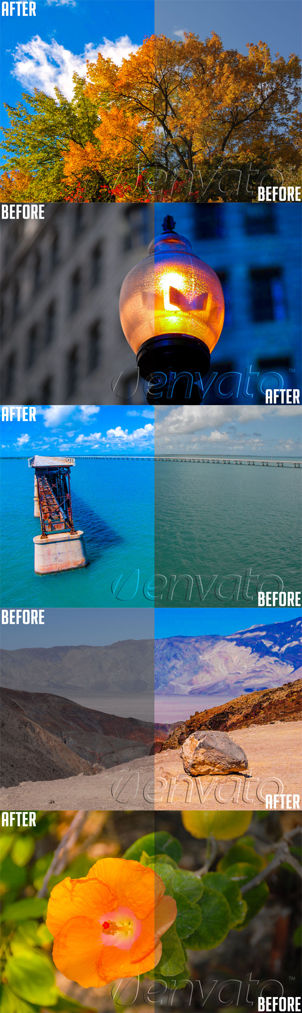 Lightroom Color Enhance Preset - Landscape Lightroom Presets