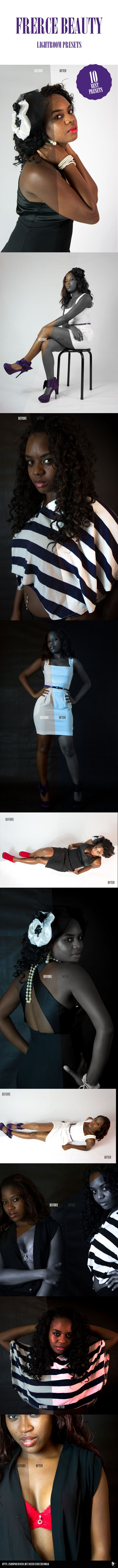Smooth Fierce Presets - Portrait Lightroom Presets