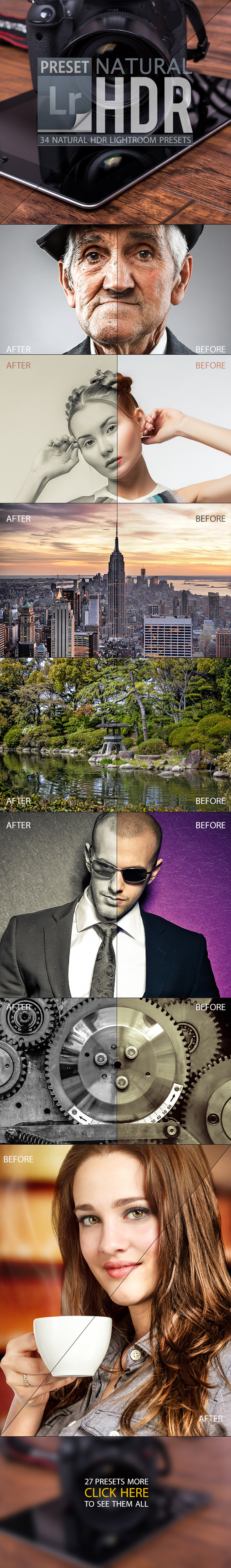 Natural HDR Lightroom Presets - HDR Lightroom Presets