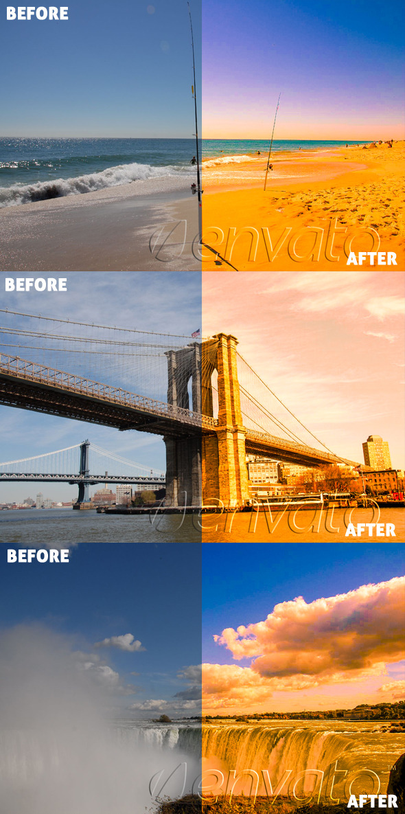 Sunset Lightroom Presets - Landscape Lightroom Presets