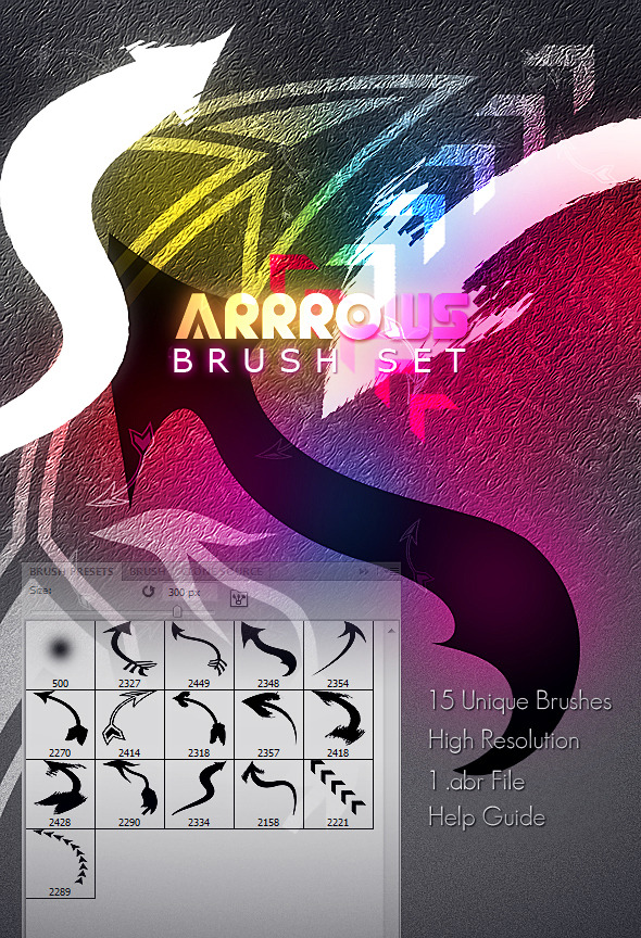 Arrrows Brush Set - Miscellaneous Brushes