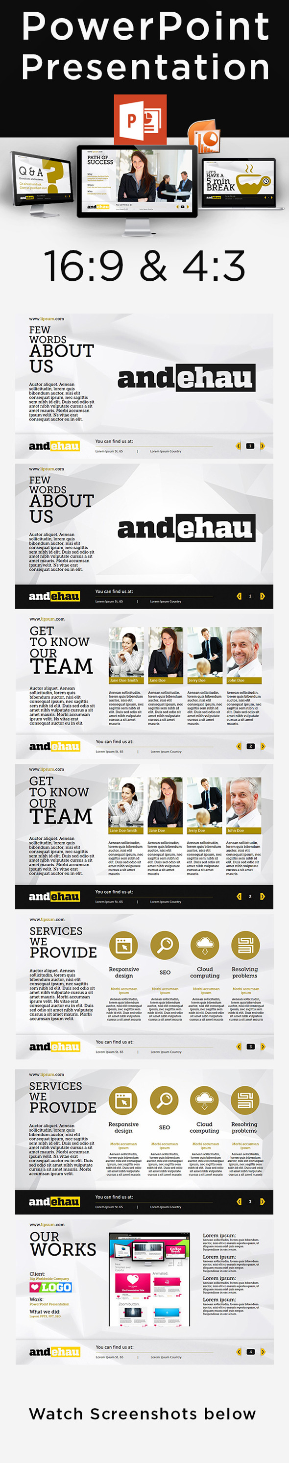 Business Powerpoint Presentation - Presentation Templates