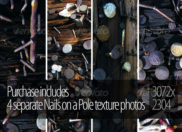 Nails on a Pole - Industrial / Grunge Textures