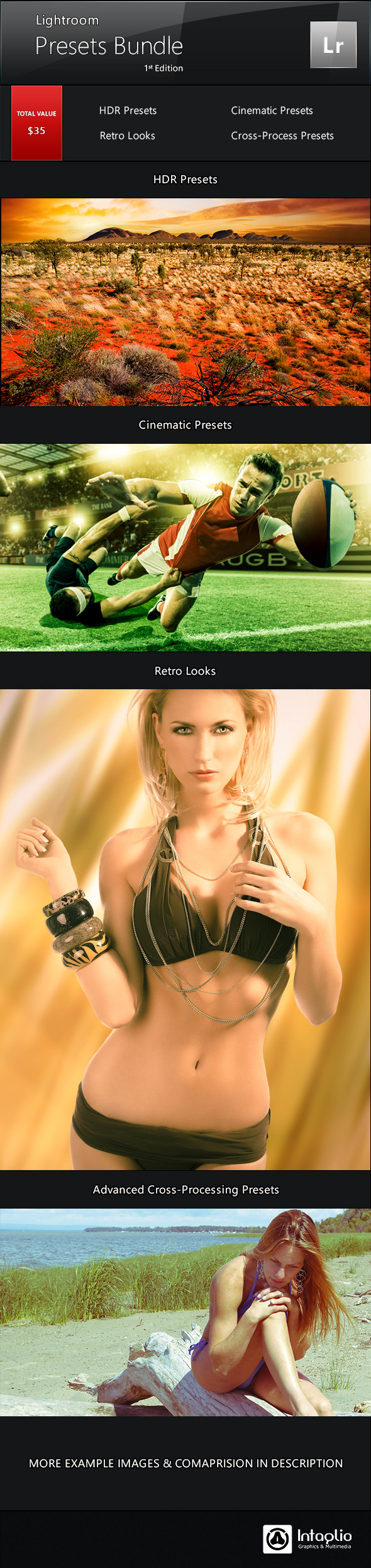 Lightroom Presets Bundle First Edition - Portrait Lightroom Presets