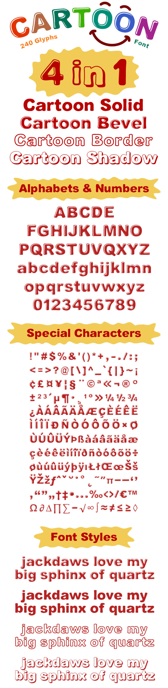 Cartoon Font - Fonts