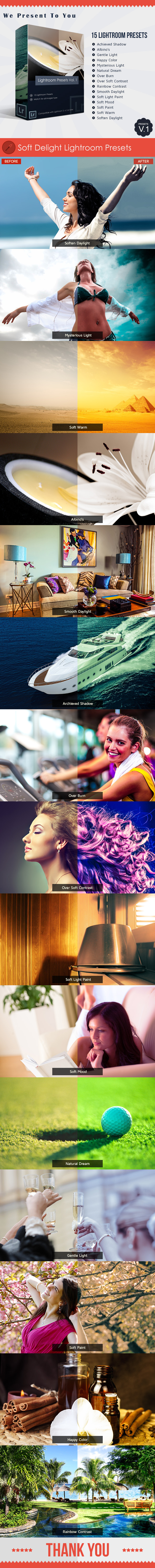 Soft Delight Lightroom Presets - Portrait Lightroom Presets