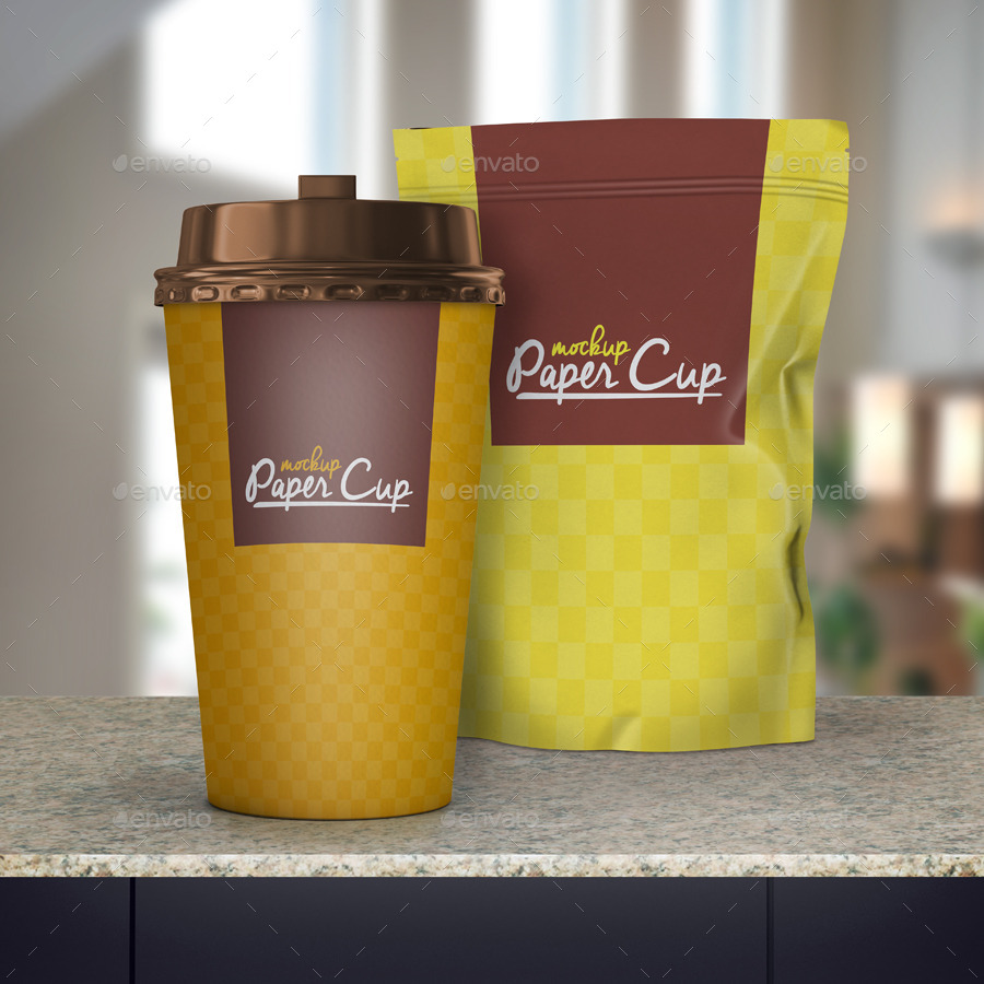 Paper Cup Mockup, Graphics | GraphicRiver