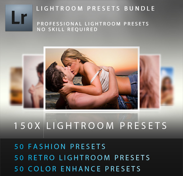 150 Lightroom Presets Bundle - Portrait Lightroom Presets
