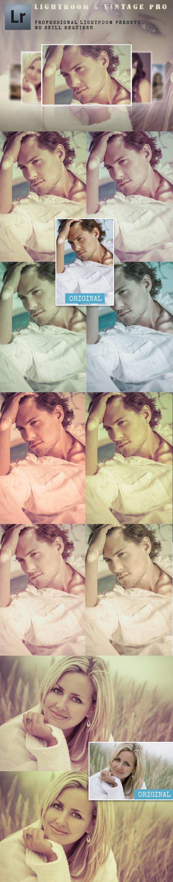 Lightroom Vintage Pro - Vintage Lightroom Presets