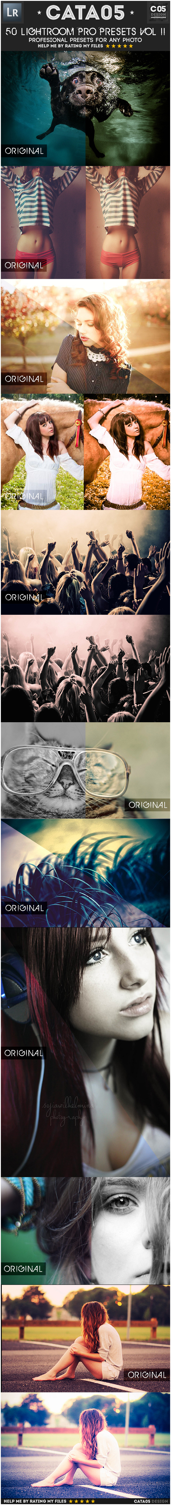 50 Premium Pro Presets Vol 2 - Vintage Lightroom Presets