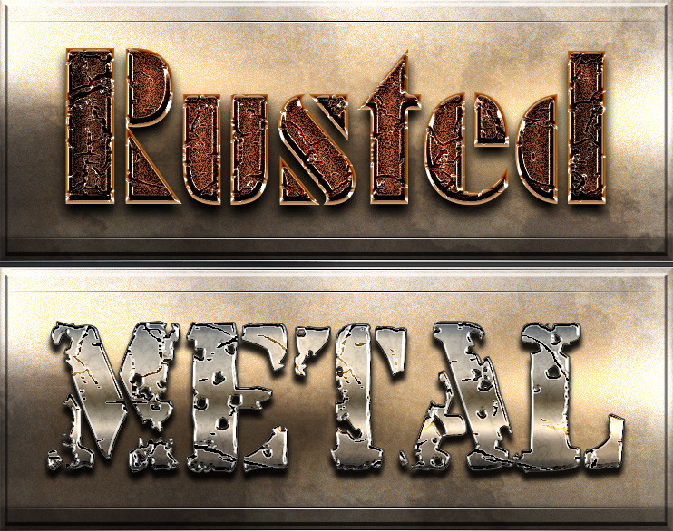 Rusted Metal 3 - Professional Layer Styles, Add-ons | GraphicRiver