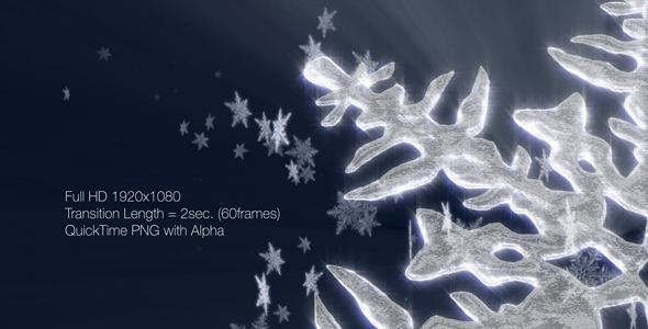 Icy Snowflake Transition