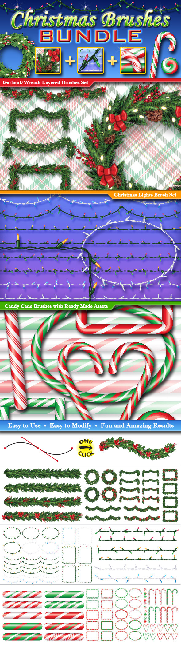 Christmas Brushes Bundle - Miscellaneous Brushes