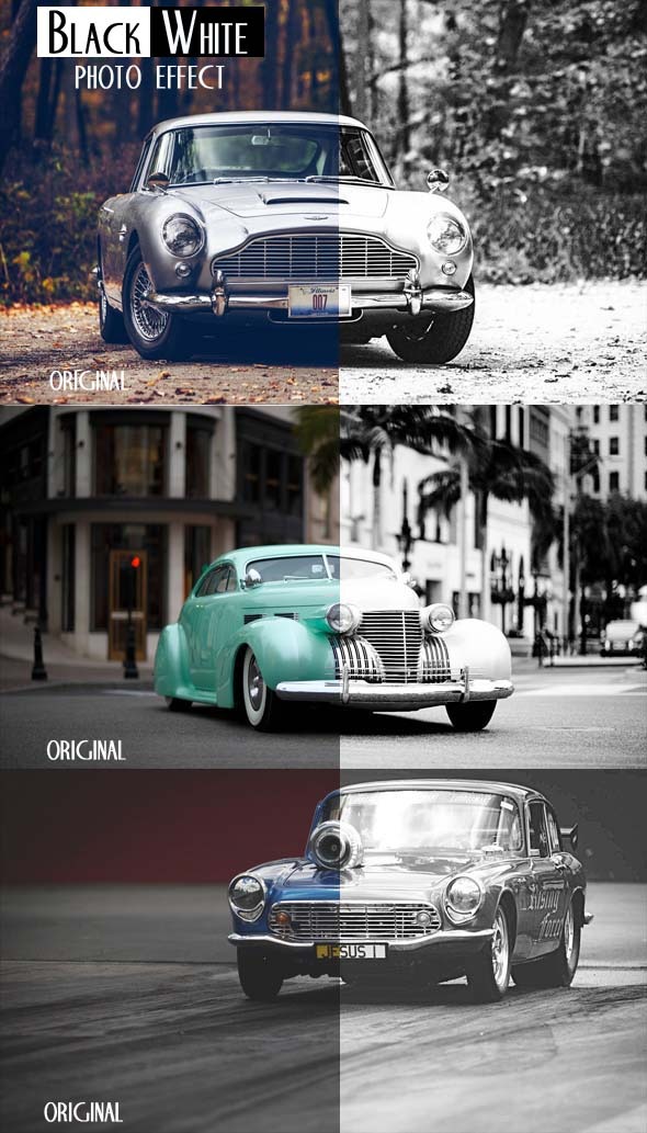 Black&White Psd.Action - Actions Photoshop
