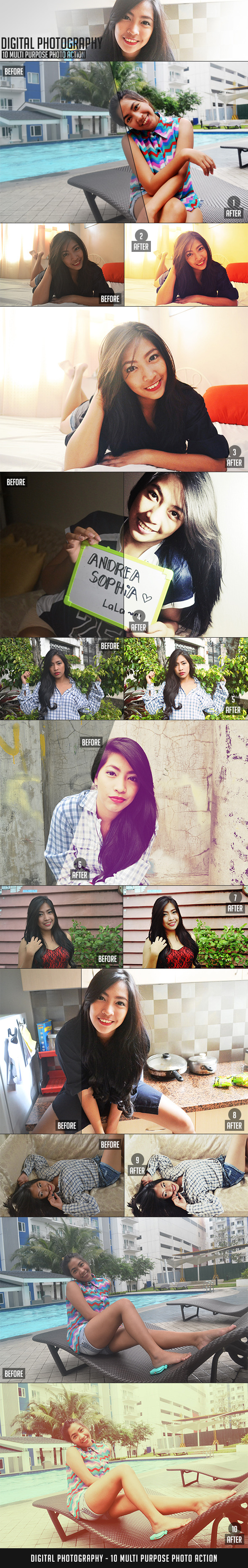 Digital Photography - Photo Effects Actions