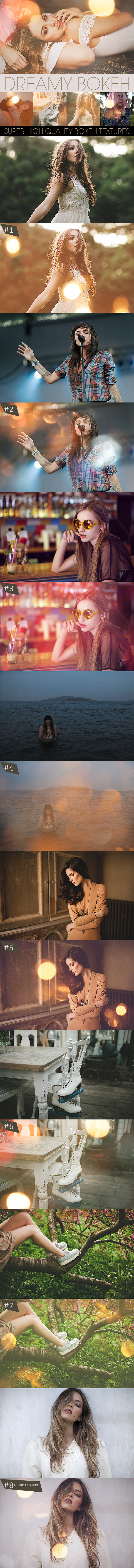 Bokeh Textures and Actions Vol.1 - Photo Effects Actions