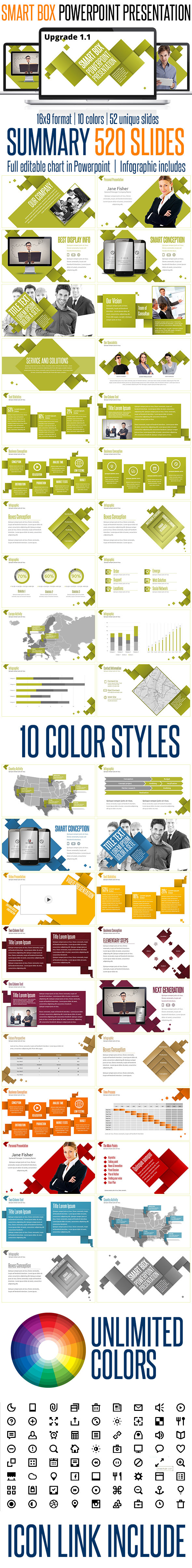 Smatr Box PowerPoint Presentation Template - Creative PowerPoint Templates