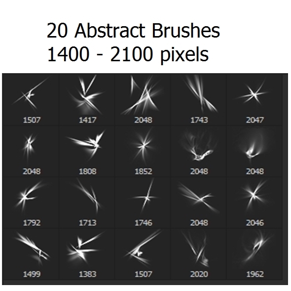 20 Abstract Brushes - Abstract Brushes