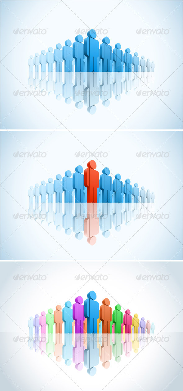 Big Group - People Characters